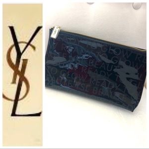 NEW Saint Laurent makeup bag